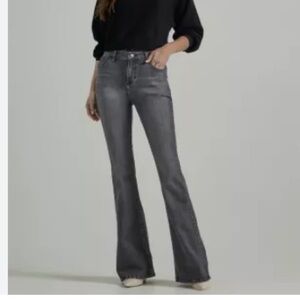 Lee Women's Charcoal Flare Jeans